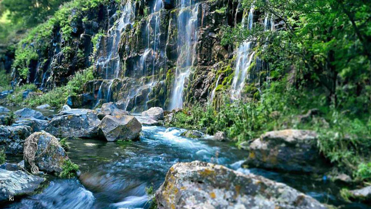 Dashvashi Canyon waterfall, Georgia