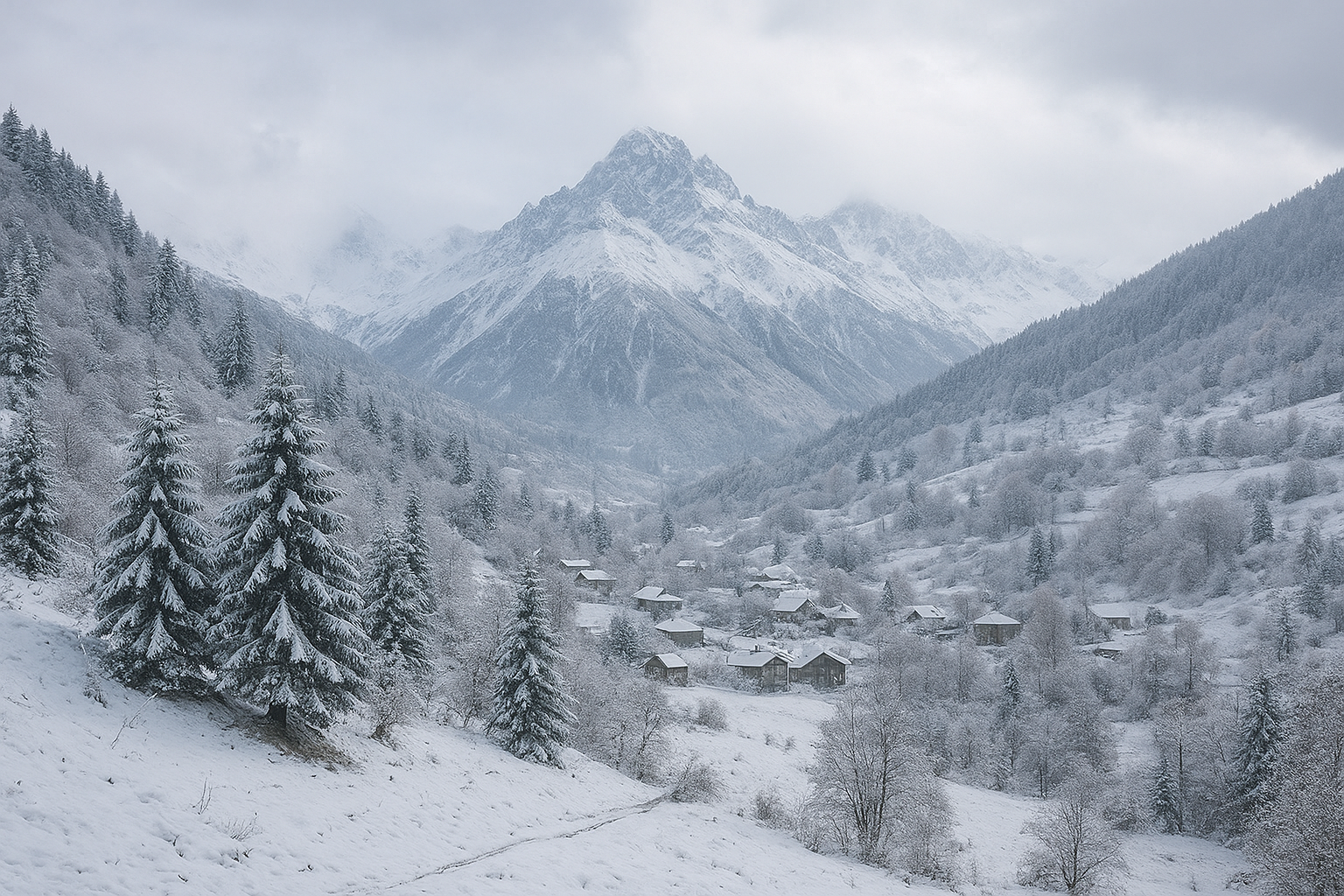 Where Winter Begins in Georgia: The Magic of First Snow