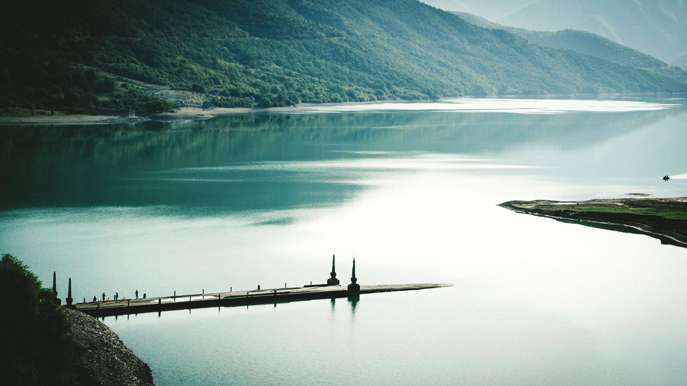 Zhinvali-Stausee, Georgia