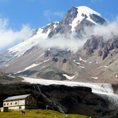 Berggipfel Kasbegi