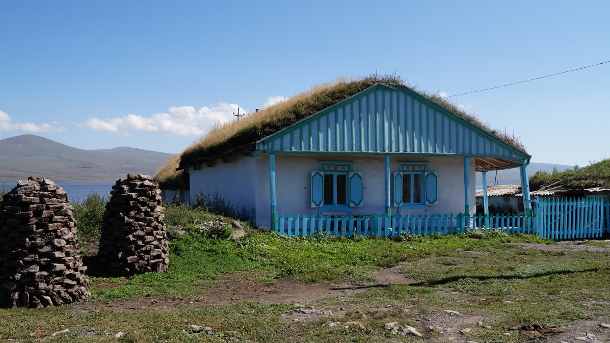 Doukhobor house in village Tambovka, Georgia