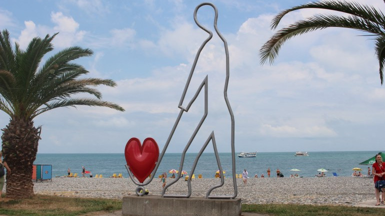 Lieben Sie Kunst auf dem Batumi Boulevard