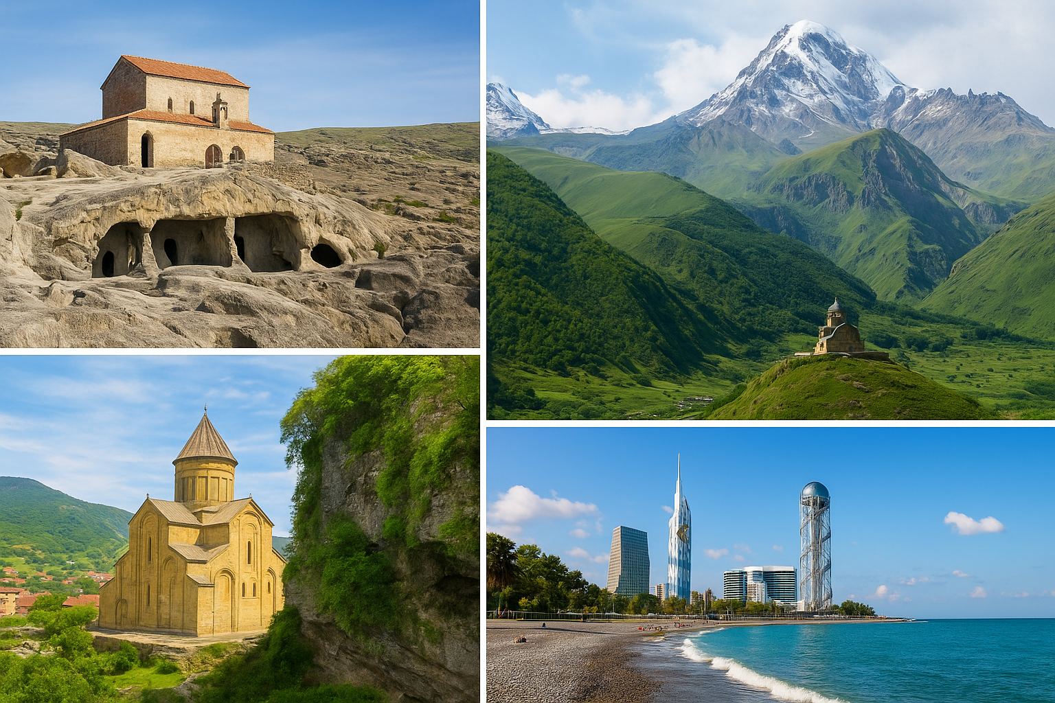 10 лучших мест для первого визита в Грузию