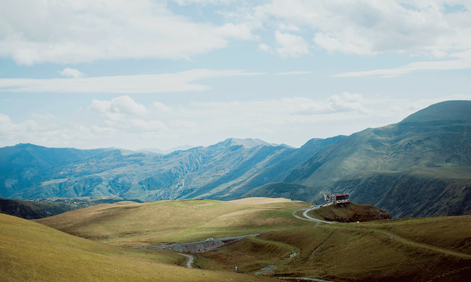 Georgian Military Highway, Panorama