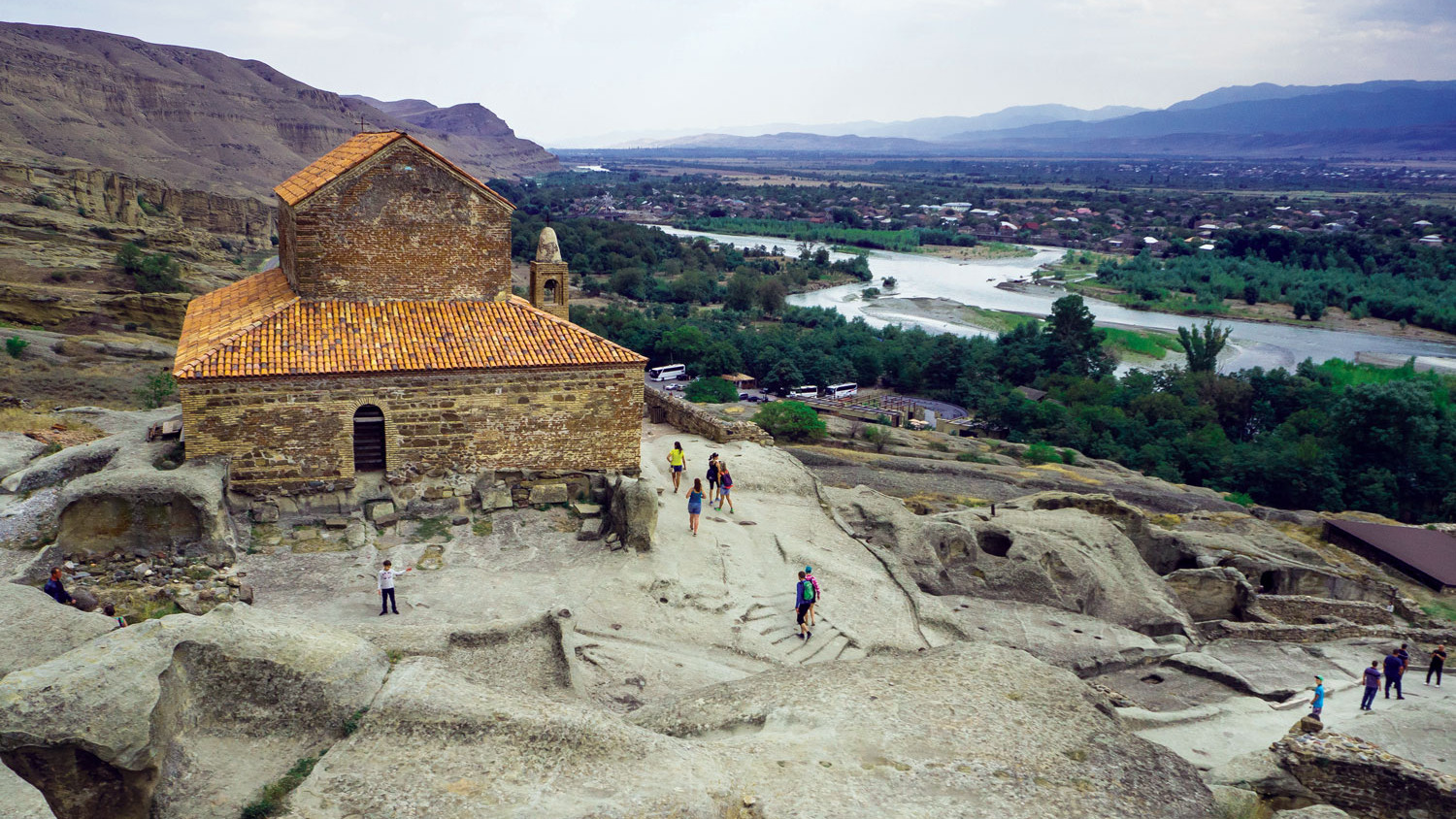 St.George basilica in Uplistsikhe, Georgia