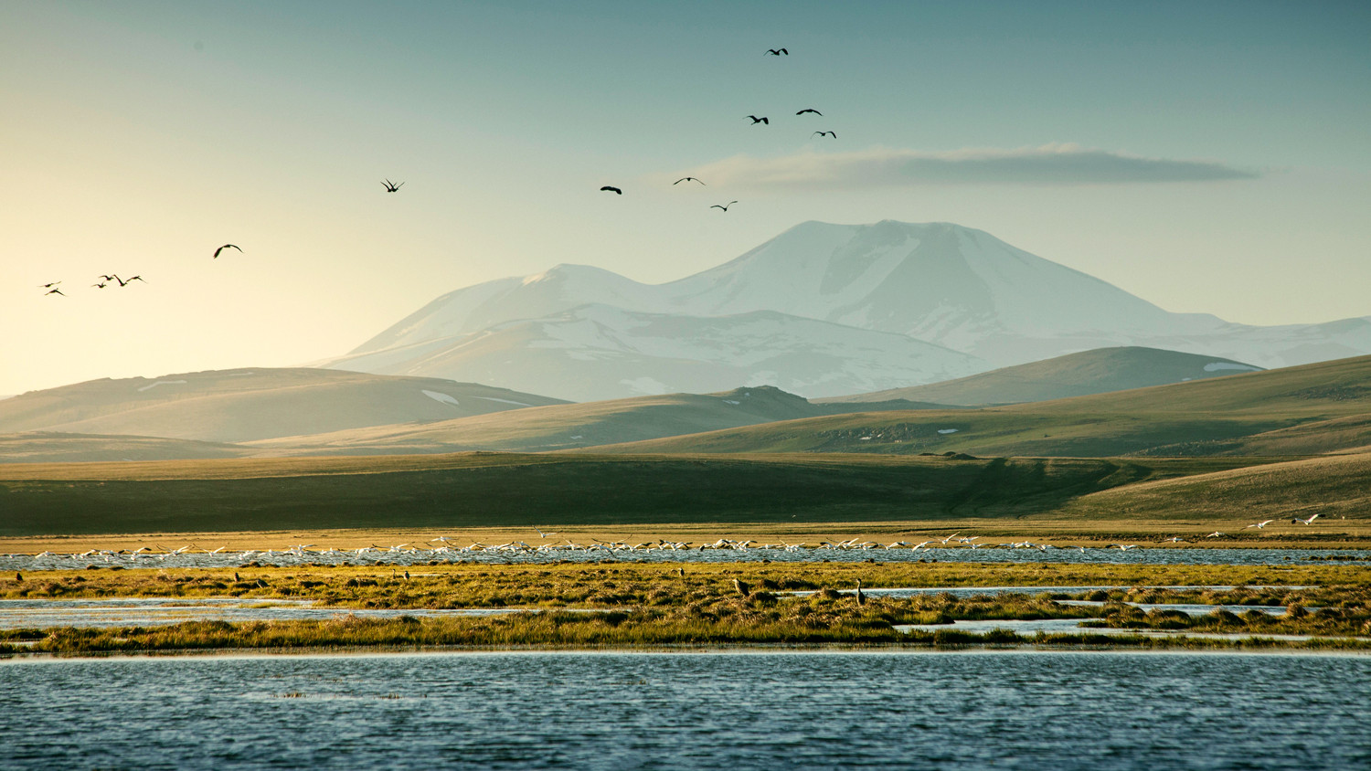 Lake Sagamo at Javakheti National Park