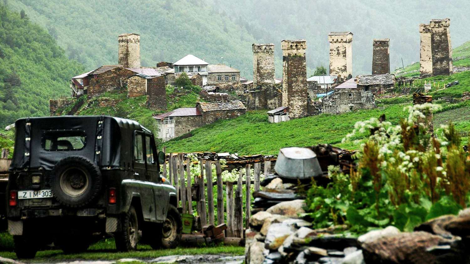 Ushguli, Jeep tour