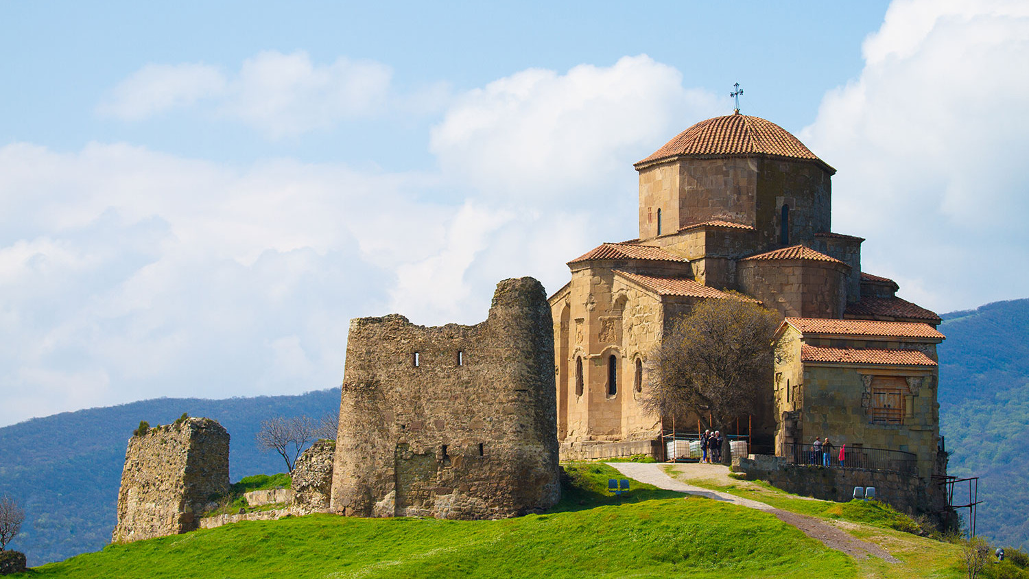 Jvari-Kloster, Mzcheta, Georgien